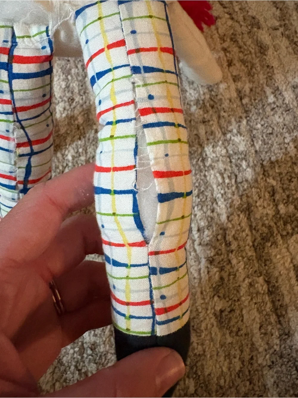 Vintage homemade Raggedy Ann and Andy Dolls